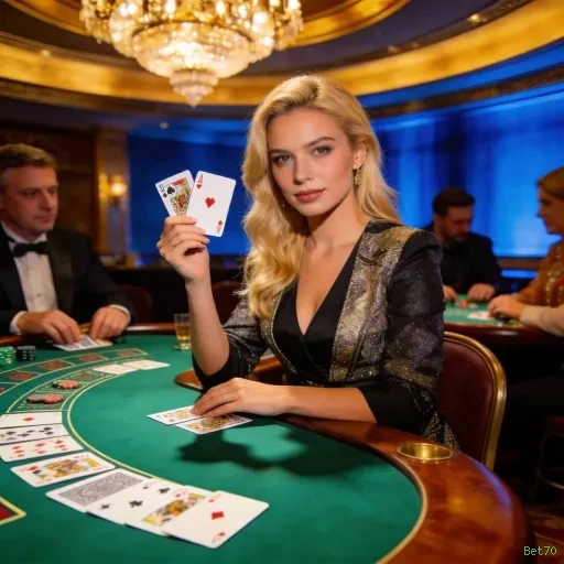 Roleta e blackjack Bet70